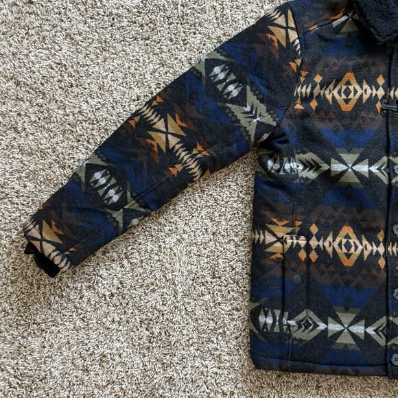 NWT $450 Roark x Pendleton Axeman Southwest Aztec Wool Jacket Coat Men’s Size L - Picture 5 of 16